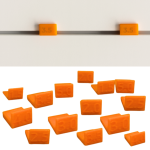 Zestaw 14 dystansów montażowych precyzyjne poziomowanie do mebli szafek blatów