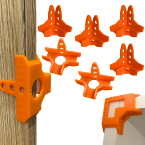 Zestaw uchwytów stolarskich przedłużanych 2x TL 4x LL płyta 18mm trzecia ręka