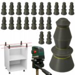 20x Pionki do poziomowania szafek i blatów system poziomowania laserowego