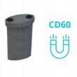 2x znacznik na magnes tarcza do poziomowania profili aluminiowych CD60 płyt