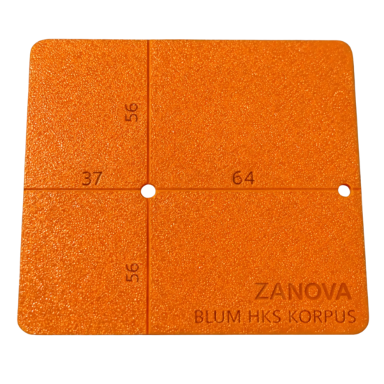 Szablon BLUM Aventos korpus