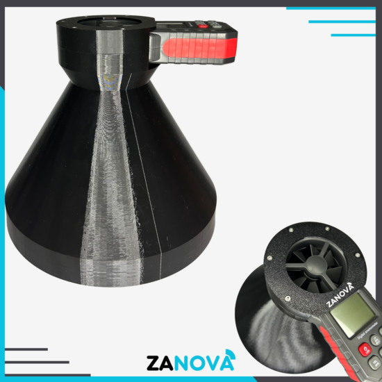 4d2954dd-da4b-4595-b255-f5c23a443852.png Kołnierz Rękaw Tuba Lej Do Anemometru Adapter Wiatromierza Wt87 Rekuperacji
