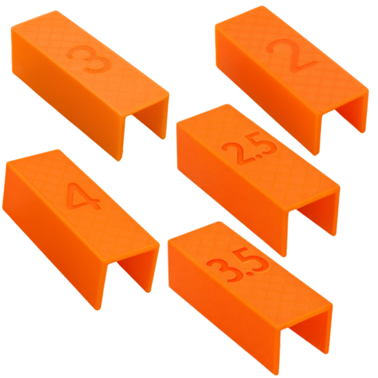 6b9b7235-67b5-49b9-b360-93e05487ae22.png Zestaw szablonów do szczelin frontów i szuflad 2, 2.5, 3, 3.5, 4 mm