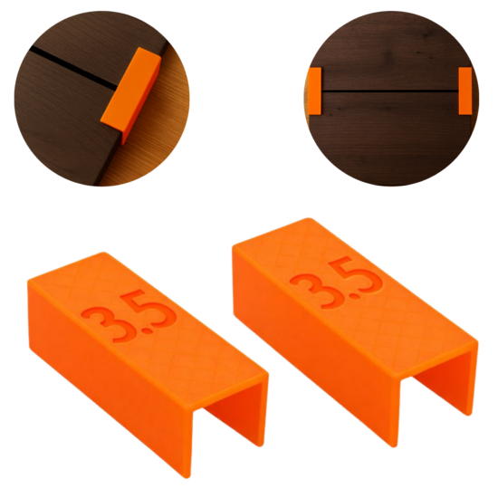 7dbf2f04-869a-490f-a067-23404119e472.png 2szt Uchwyty stolarskie do montażu frontu idealna szczelina 3,5mm, płyta 18mm