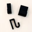 2x Wieszaki uchwyty na ręczniki na grzejnik kaloryfer 10mm elegancki 1cm