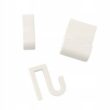 2x Wieszaki uchwyty na ręczniki na grzejnik kaloryfer 10mm elegancki 1,5cm