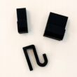 2x Wieszaki uchwyty na ręczniki na grzejnik kaloryfer 10mm elegancki 1,5cm