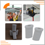 2x znacznik na magnes tarcza do poziomowania profili aluminiowych CD60 płyt – zdjęcie 4