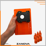 Regulowany szablon do montażu nóżek Hafele Axilo dwustronny 10-80mm – zdjęcie 3