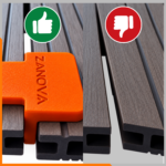 Dystanse do Desek Tarasowych - Zestaw 10 sztuk 8mm 6mm 4mm dystans – zdjęcie 6
