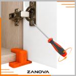Szablon Uchwyt do Montażu Frontów Meblowych 3mm przymiar 18mm precyzja
