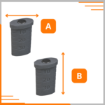 2x znacznik na magnes tarcza do poziomowania profili aluminiowych CD60 płyt – zdjęcie 7