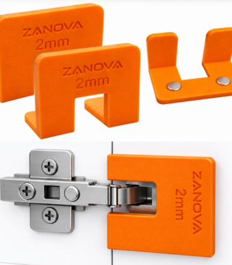 Dystans do frontów zawias magnes 2mm
