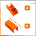 Zestaw szablonów do szczelin frontów i szuflad 2, 3, 4 mm – zdjęcie 6