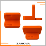 Dystanse do Desek Tarasowych - Zestaw 10 sztuk 8mm 6mm 4mm dystans – zdjęcie 5