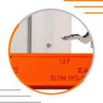 Szablon BLUM Aventos HKS-XS korpus 137mm – zdjęcie 4