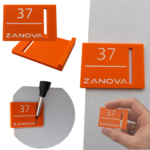 Przymiar stolarski 37 MM Uniwersalny szablon do zawiasów półek prowadnic